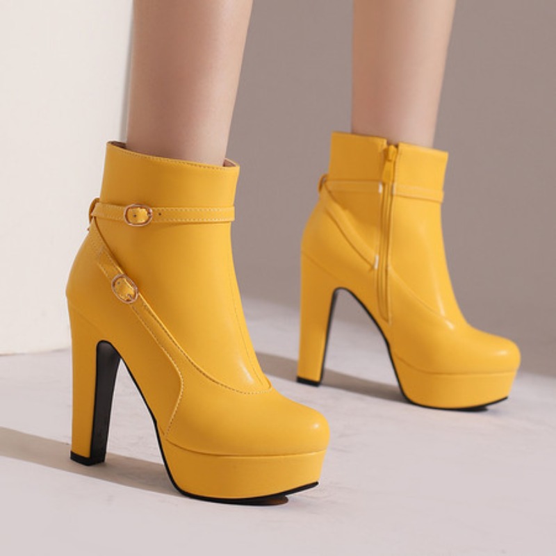 Ethnic Modern Fashion - Sepatu Bot Platform Modis Sepatu Bot