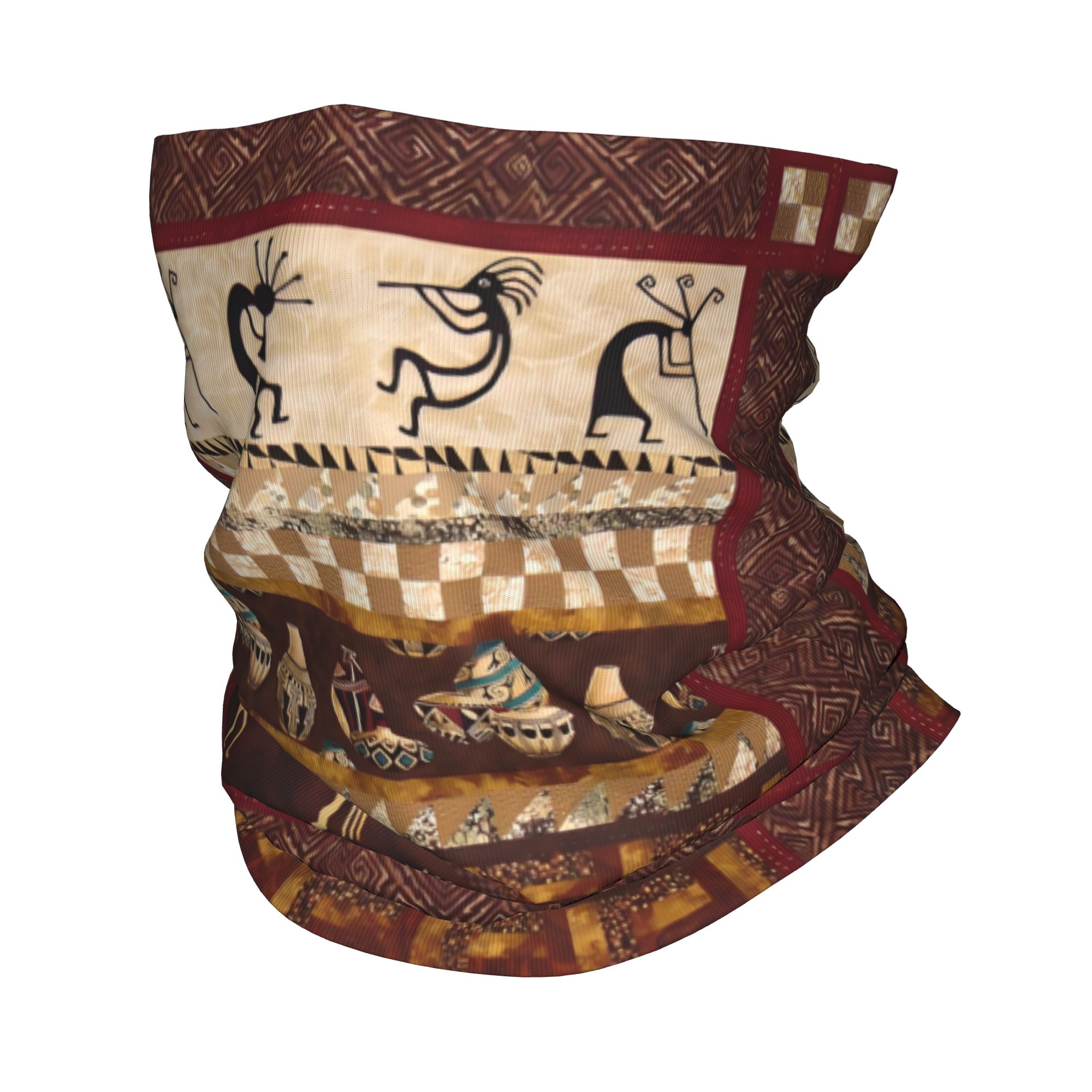 Ethnic Fashion Design - Penutup Kepala Musim Dingin Kokopelli Kustom,