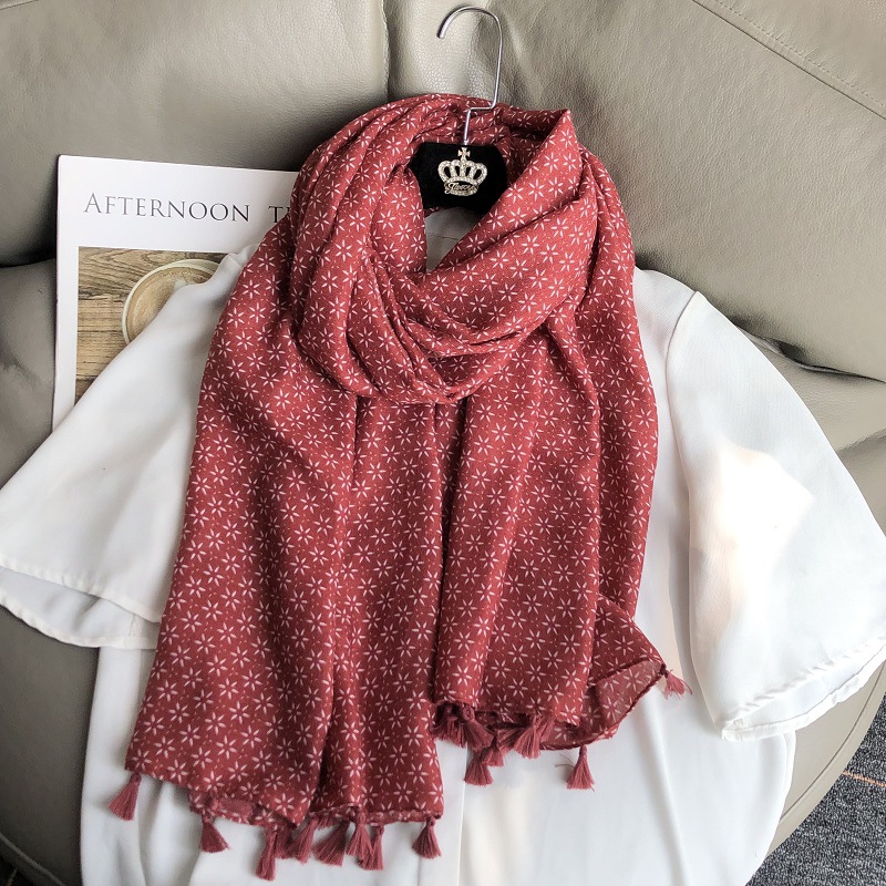 New Ethnic Fashion - Syal perjalanan wanita, Selendang sutra terasa
