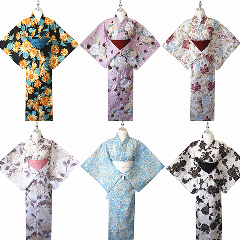 New Ethnic Fashion - Kimono Gaya Tradisional Baru, Jubah Mandi,