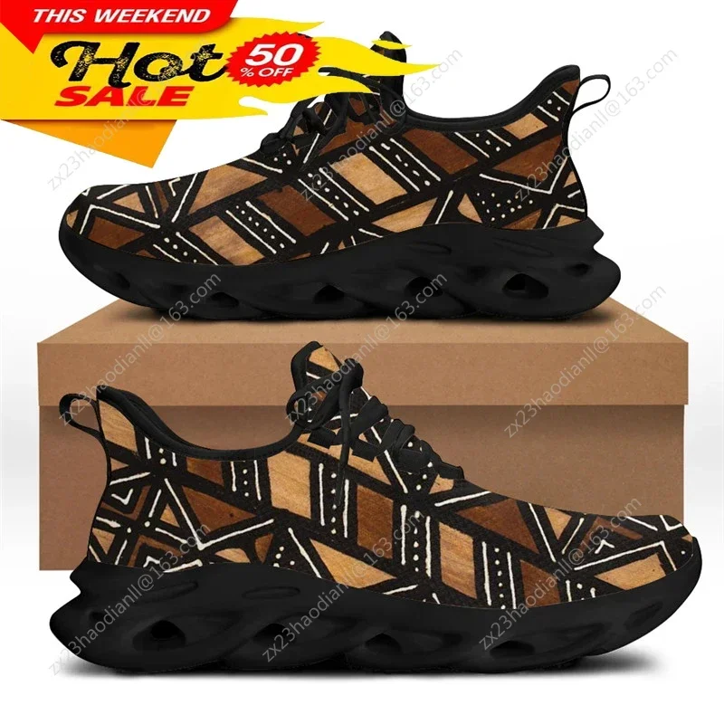 Sepatu Sneaker Pola Etnis Afri - New Ethnic Fashion ulasan dan harga