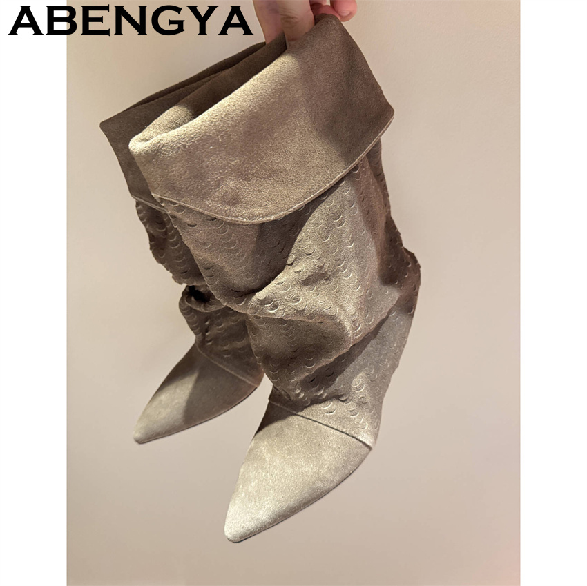 Sepatu Bot Wanita Setinggi Bet - New Ethnic Fashion ulasan dan harga