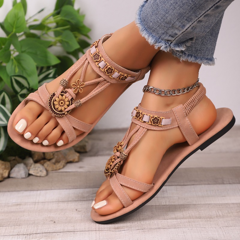 Sandal Sol Lembut Angin Etnik  - Ethnic Modern Fashion ulasan dan harga