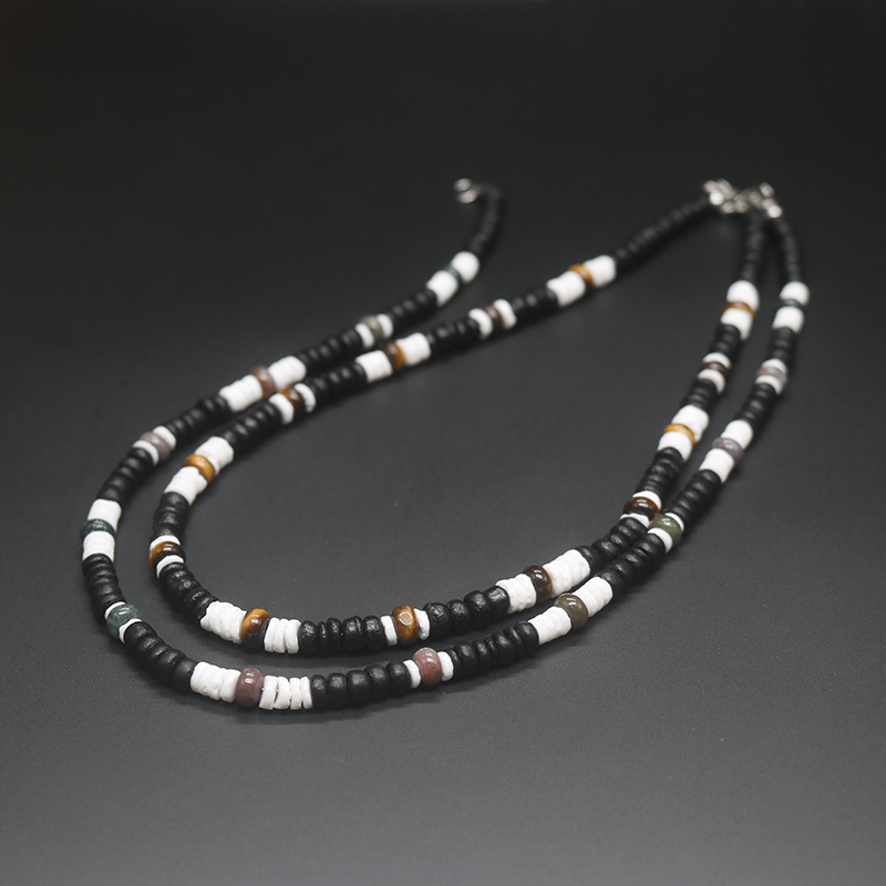 2023 kalung manik-manik kelapa - Ethnic Fashion Co In ulasan dan harga