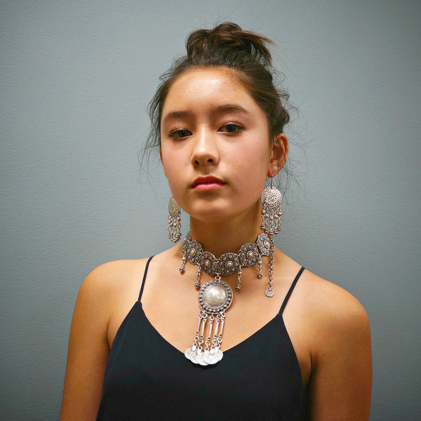 Etnik Gypsy Kalung Rumbai Koin - Ethnic Fashion Co In ulasan dan harga