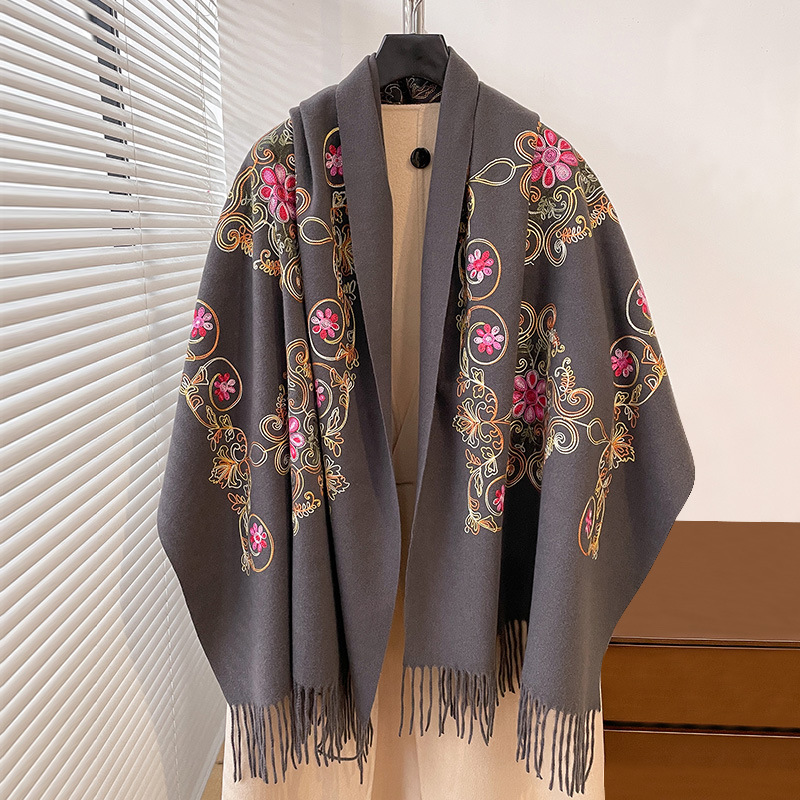 Selendang Bordir Gaya Etnik Vi - Go Ethnic Fashion ulasan dan harga