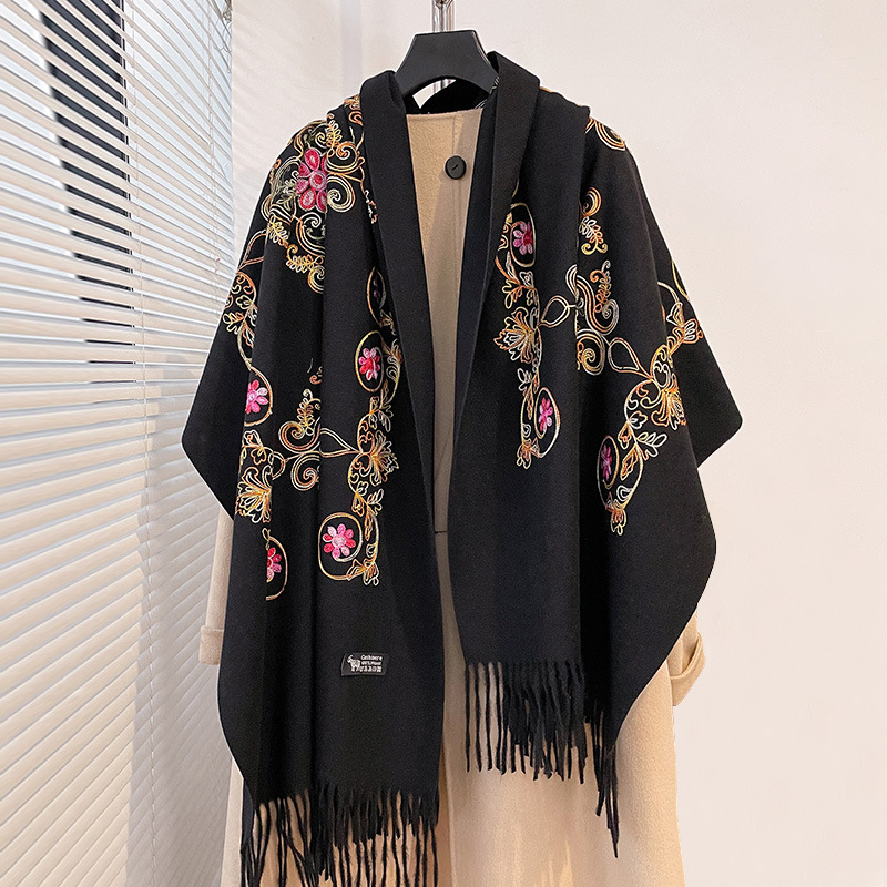 Selendang Bordir Gaya Etnik Vi - Go Ethnic Fashion ulasan dan harga