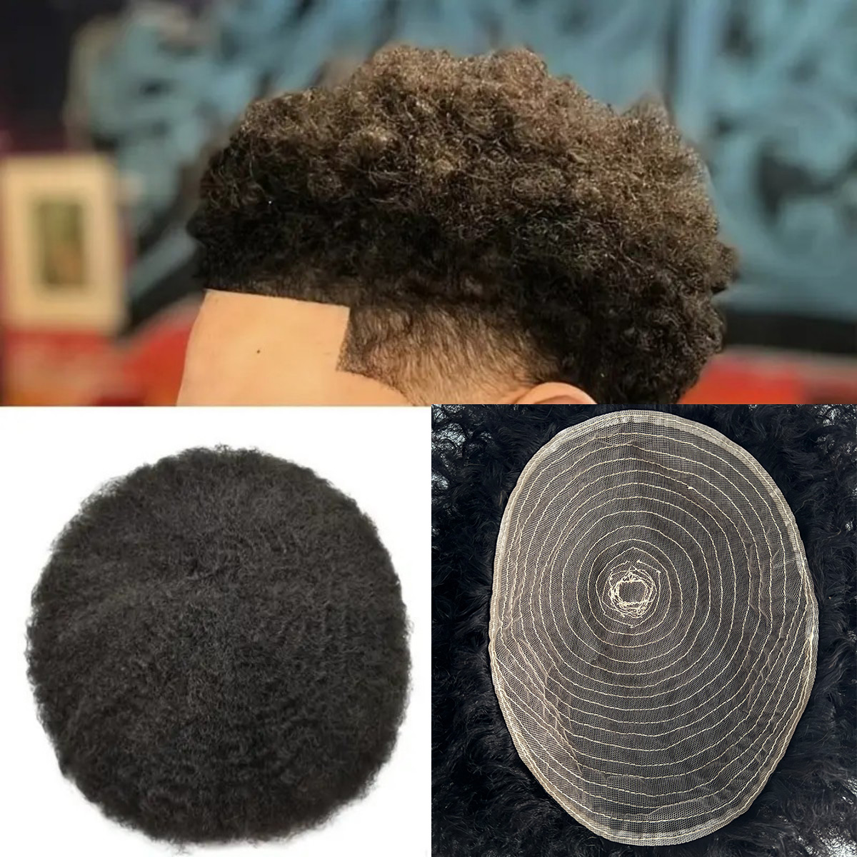Rambut Palsu Gaya Afro untuk P - Ethnic Fashion India ulasan dan harga