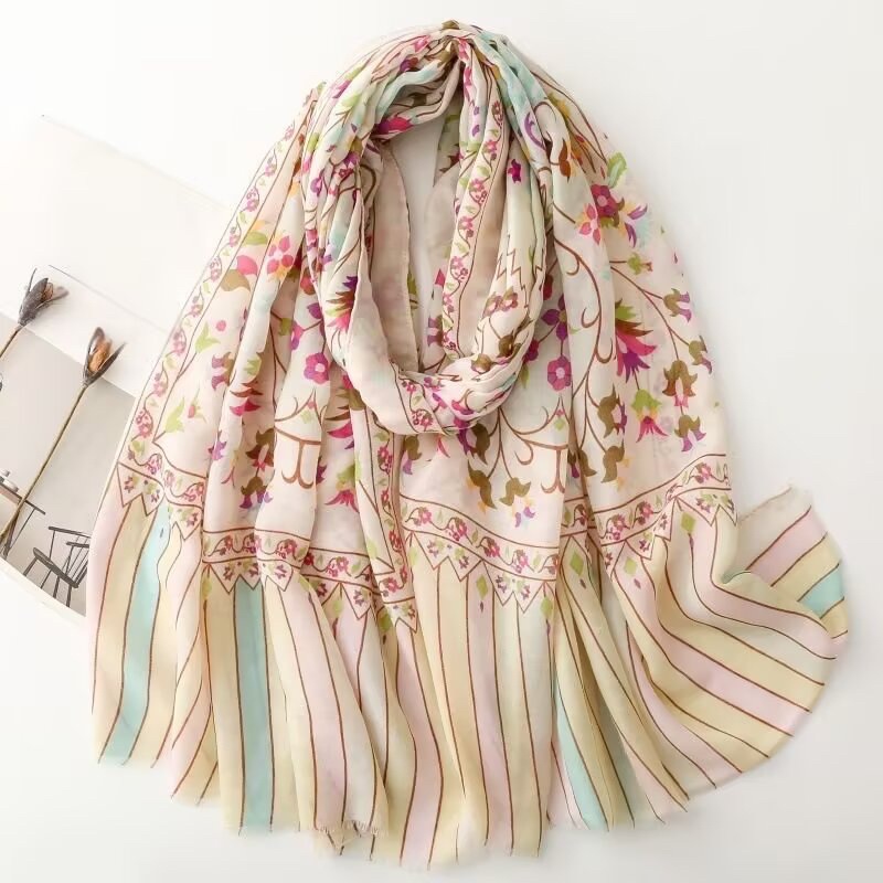 1 selendang syal tipis gaya et - Go Ethnic Fashion ulasan dan harga