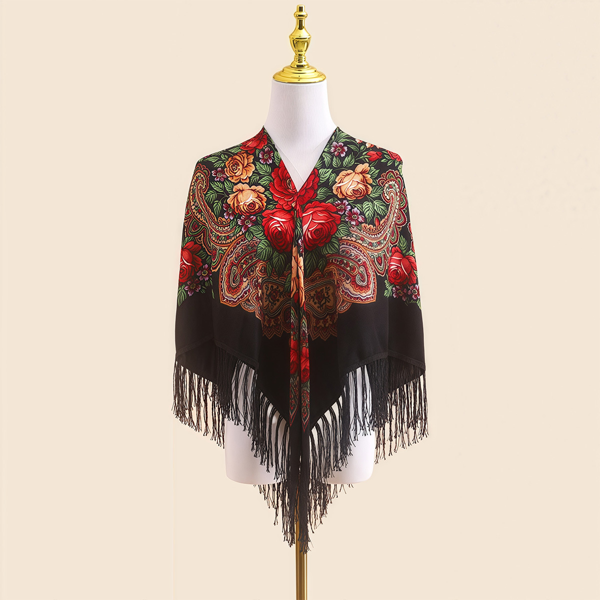 Selendang Etnik Rusia 110cm un - Go Ethnic Fashion ulasan dan harga